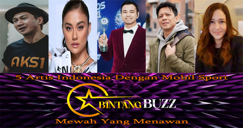 5 Artis Indonesia Dengan Mobil Sport Mewah Yang Menawan