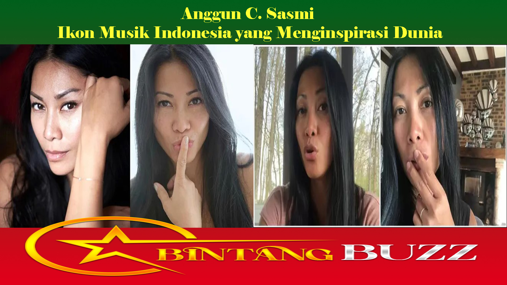 Anggun C. Sasmi Ikon Musik Indonesia yang Menginspirasi Dunia